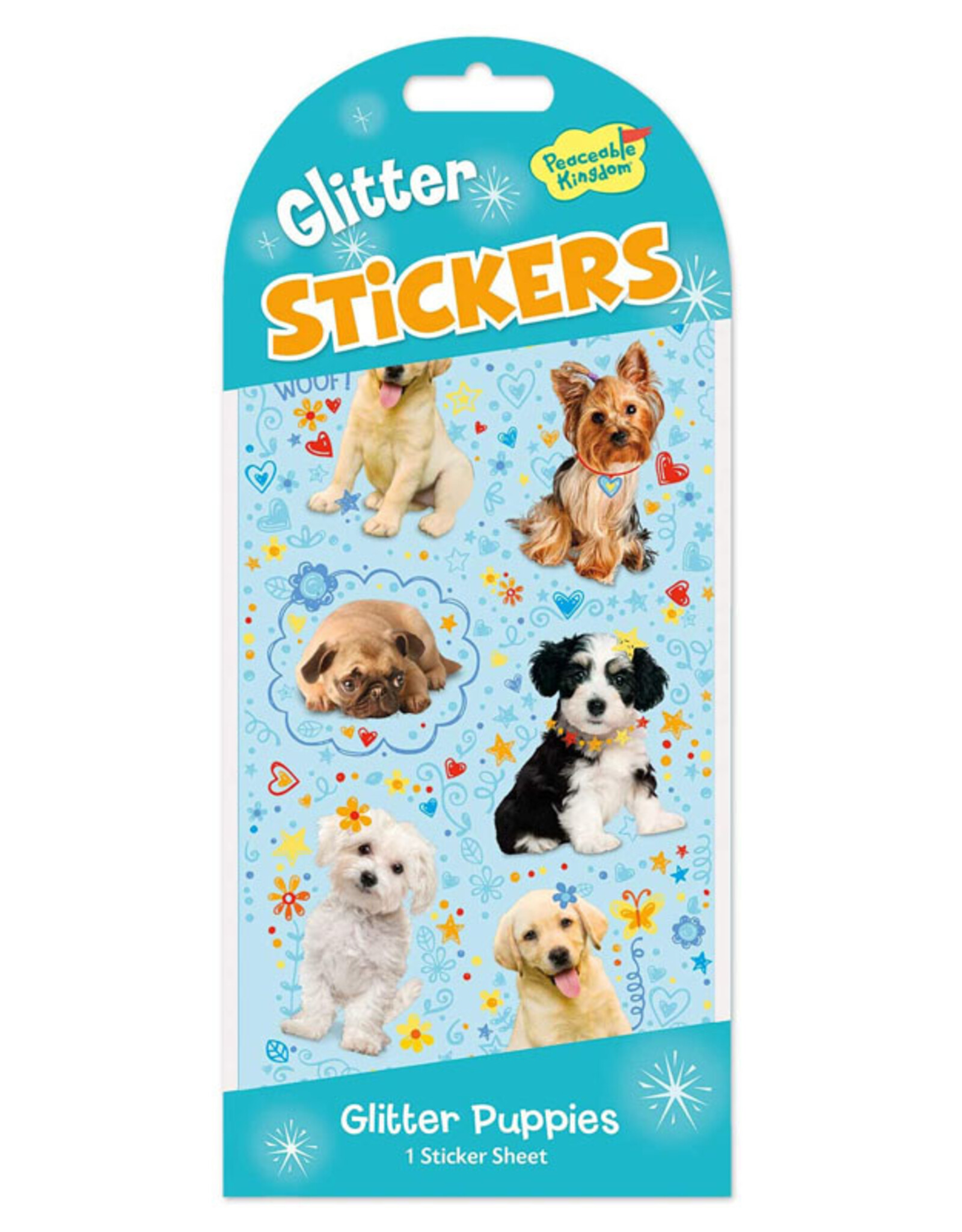 Mindware Glitter: Puppies Stickers