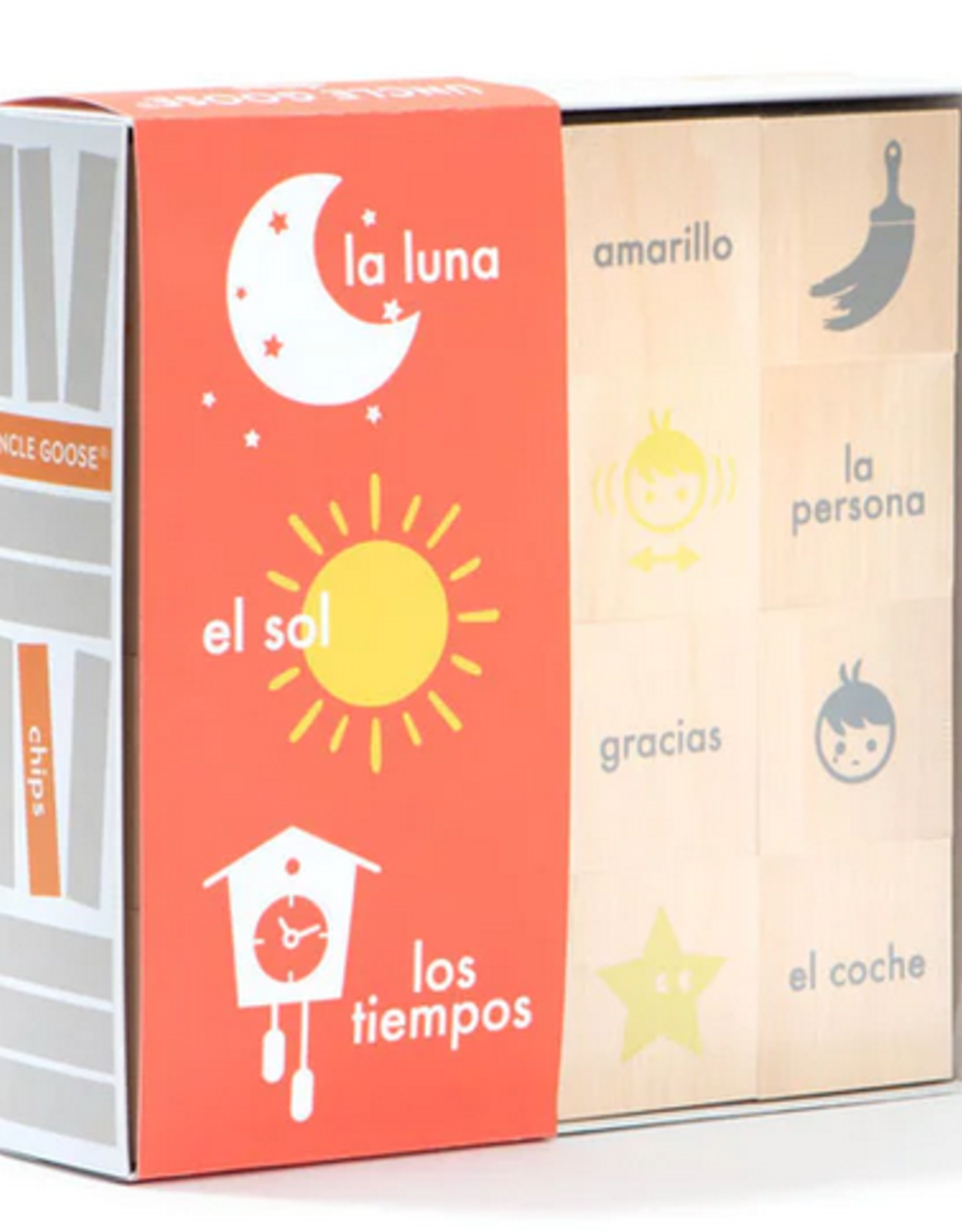 Uncle Goose Chips: Spanish Vocab