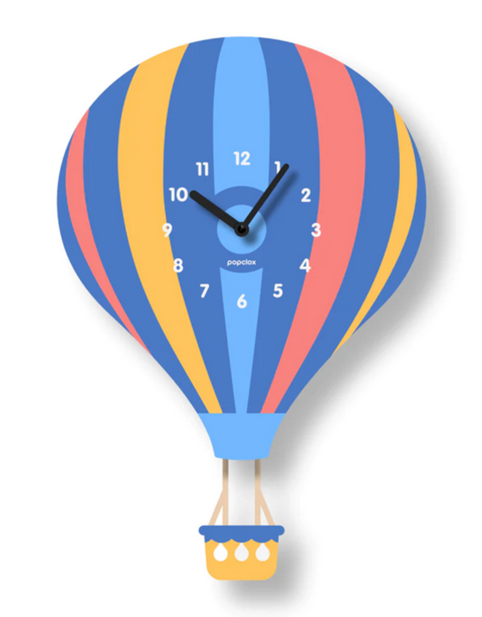 Modern Moose Hot Air Balloon Pendulum Clock