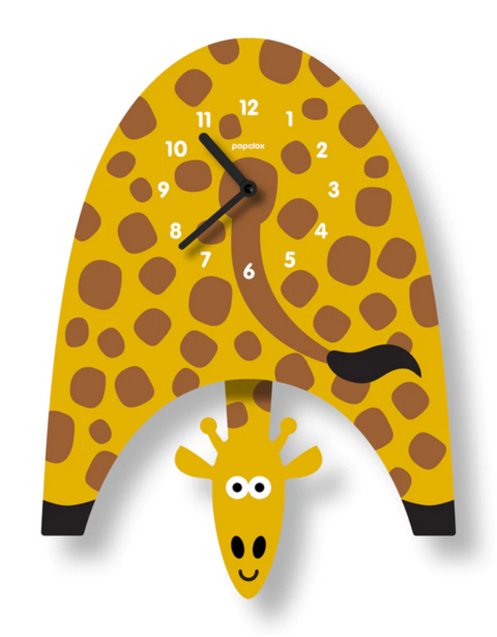 Modern Moose Giraffe Pendulum Clock