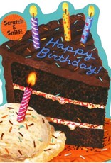 Peaceable Kingdom Chocolate Cake Scratch & Sniff Card