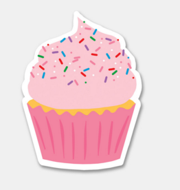 Rock Paper Scissors Sticker: Cupcake