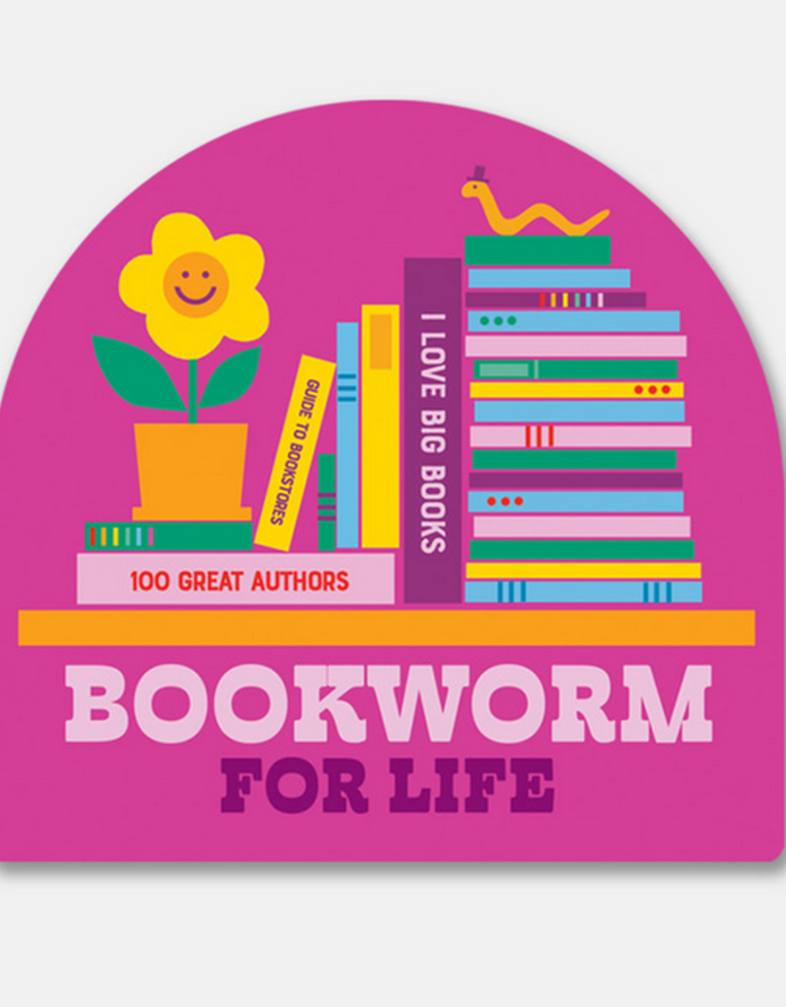 Rock Paper Scissors Sticker: Bookworm