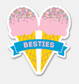 Rock Paper Scissors Enclosure Card: Besties Ice Cream