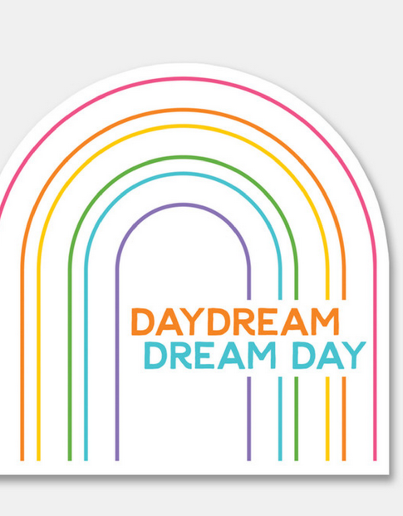 Rock Paper Scissors Sticker: Daydream Rainbow