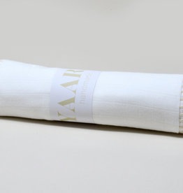 YAARN Muslin Swaddle, Large - Cream