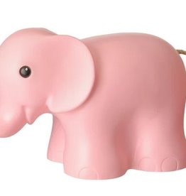 Hotaling Lamp: Elephant Vintage Pink w/ Plug