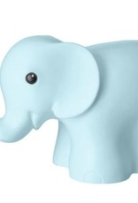 Hotaling Lamp: Elephant Blue w/ Plug
