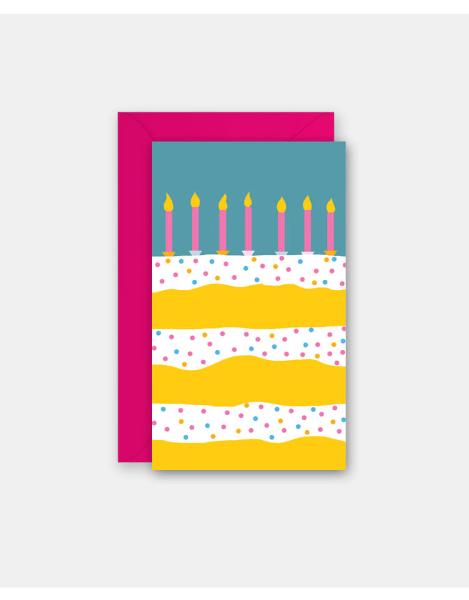 Rock Paper Scissors Enclosure Card: Big Layer Cake