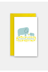 Rock Paper Scissors Enclosure Card: Baby Elephant