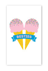 Rock Paper Scissors Enclosure Card: Besties Ice Cream