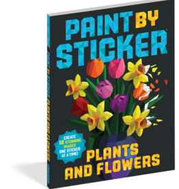 Workman Publishing Paint By Sticker: Plants and Flowers