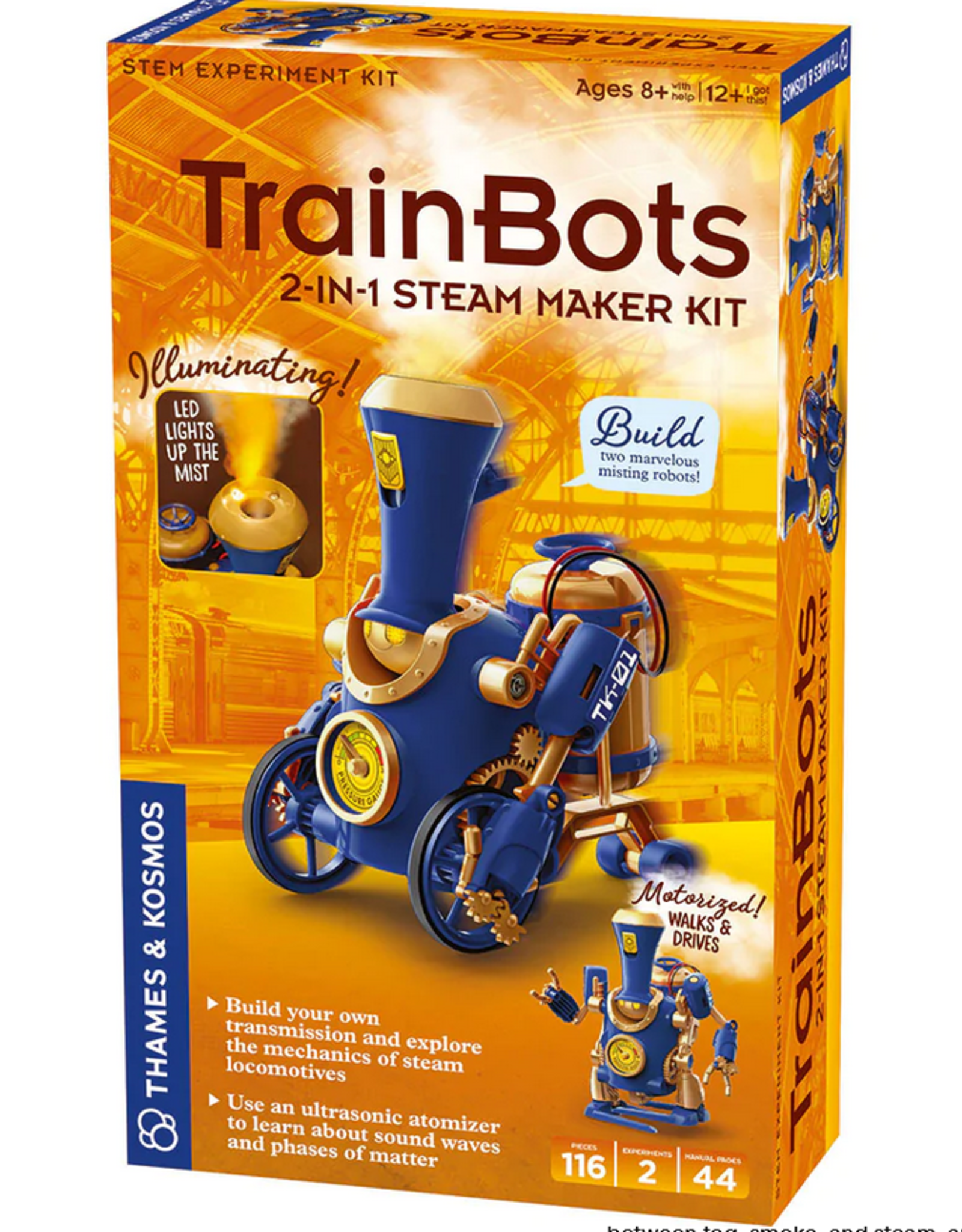 Thames & Kosmos Trainbots: 2-in-1 Steam Maker Kit