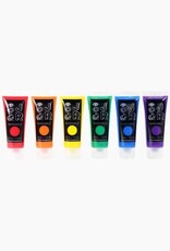Bright Stripes JR 6 Washable Fingerpaints