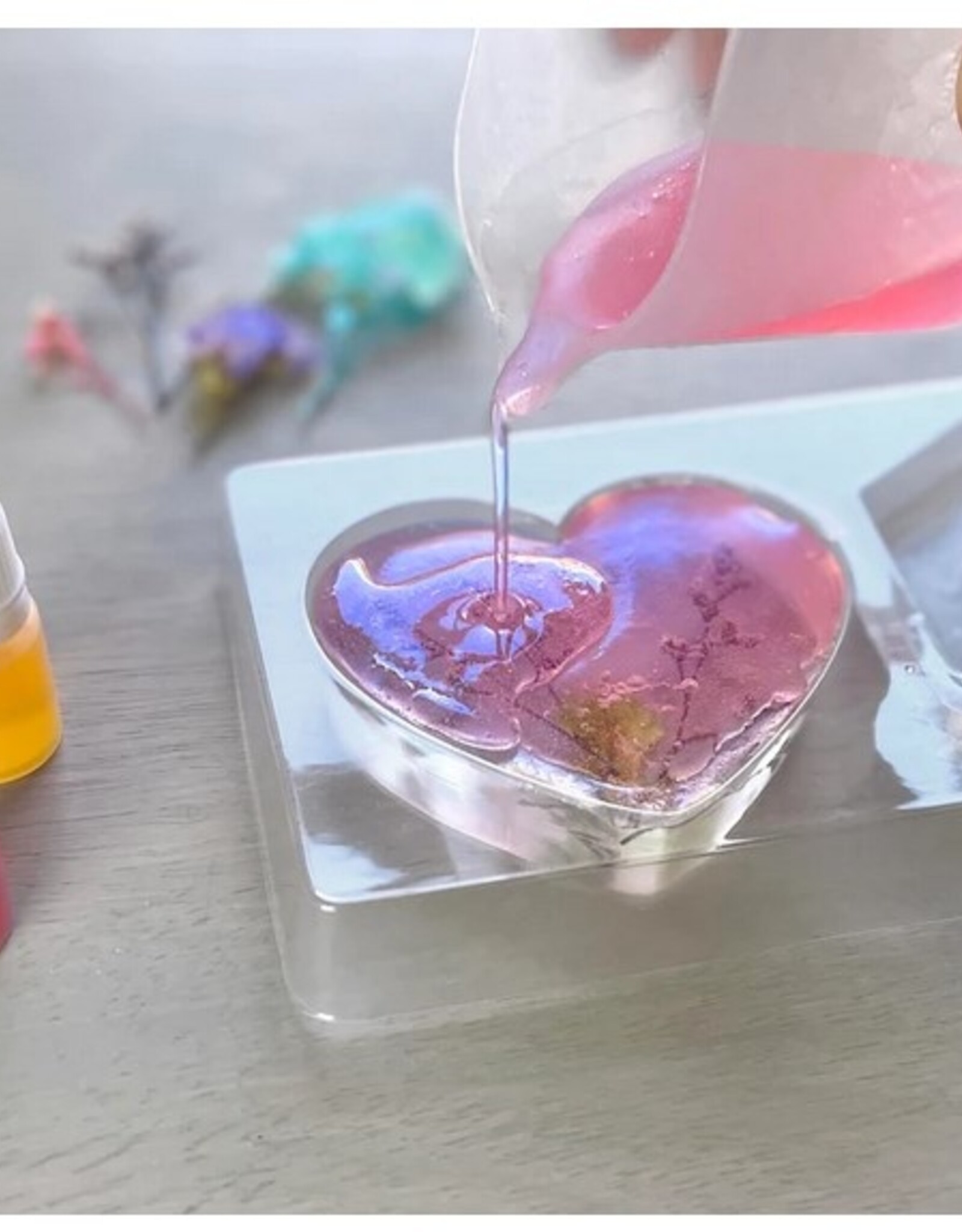 Bright Stripes Flower Power DIY Soaps