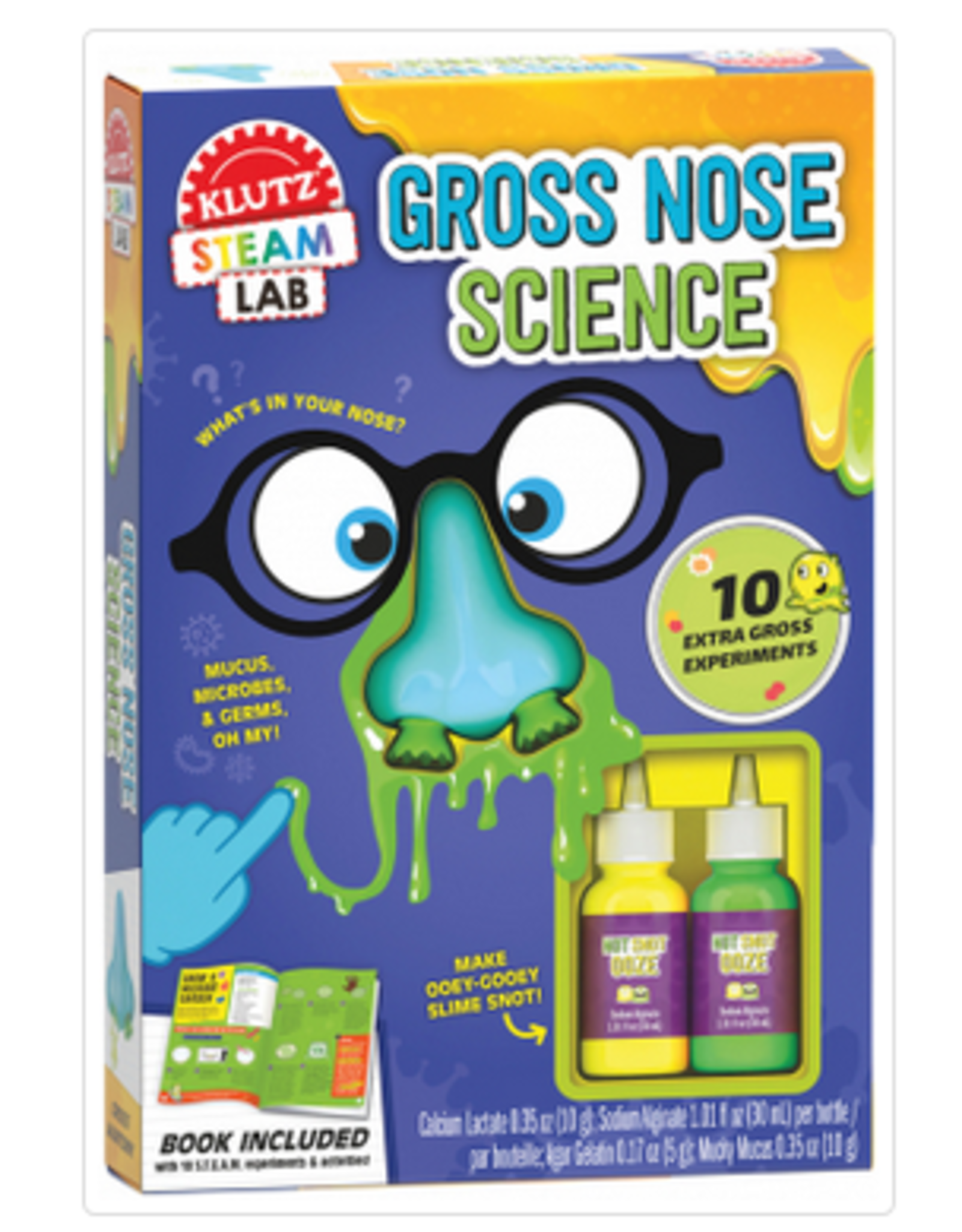 Klutz Maker Lab: Gross Nose Science