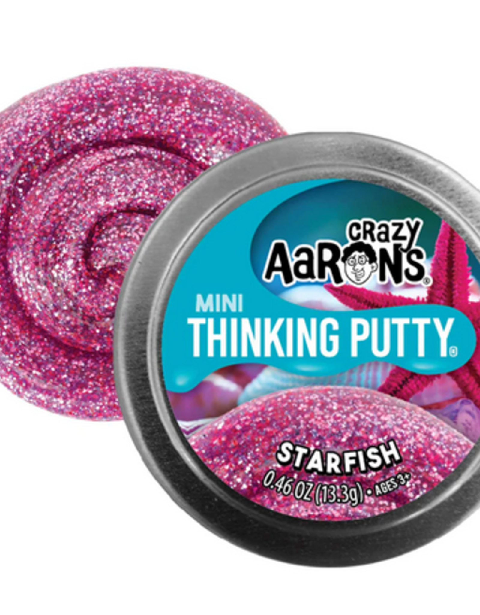 Crazy Aaron's Putty World Mini Tin 2": Starfish