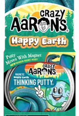 Crazy Aaron's Putty World Magnetic Storms 4" Tin: Happy Earth