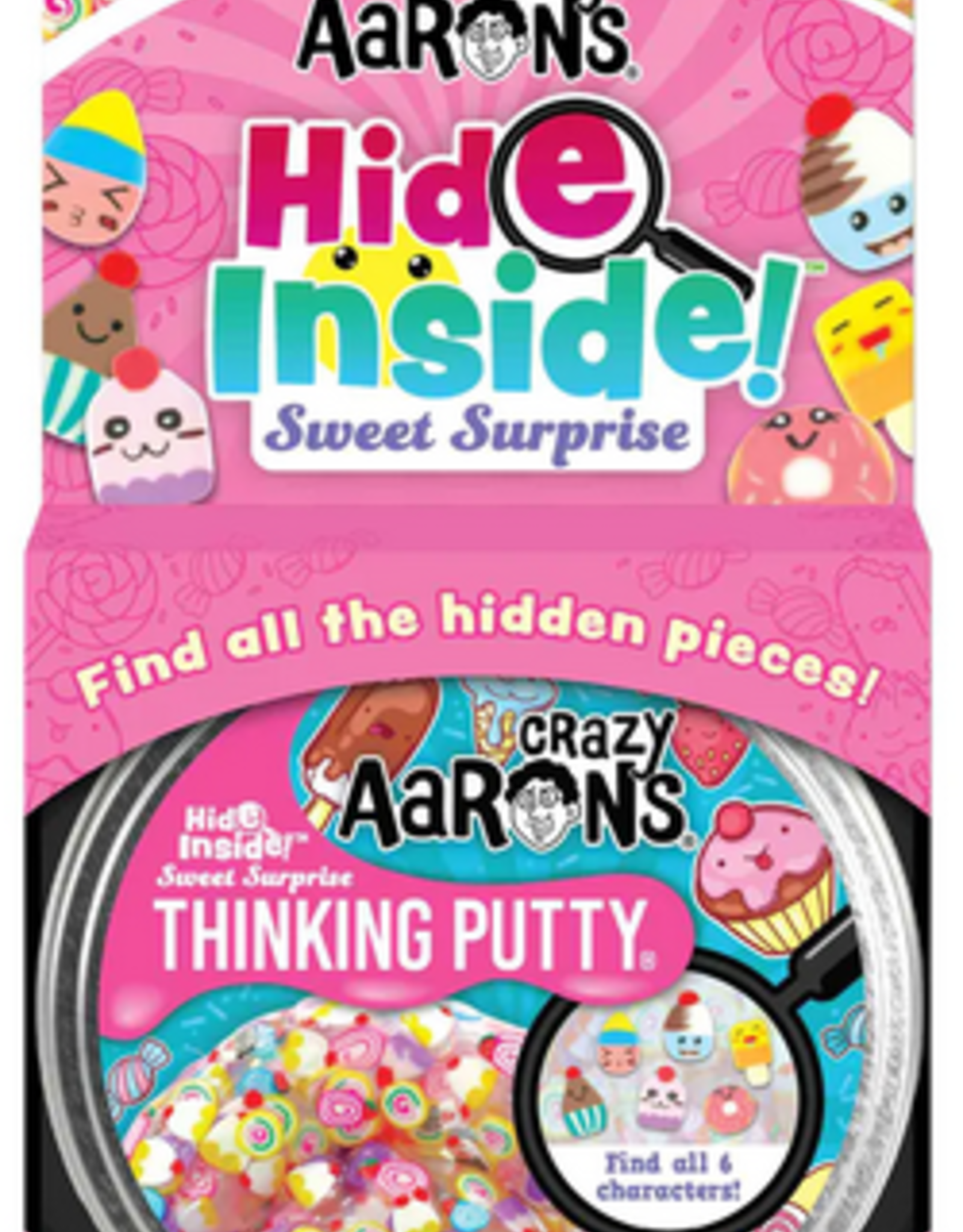 Crazy Aaron's Putty World Hide Inside 4": Sweet Surprise