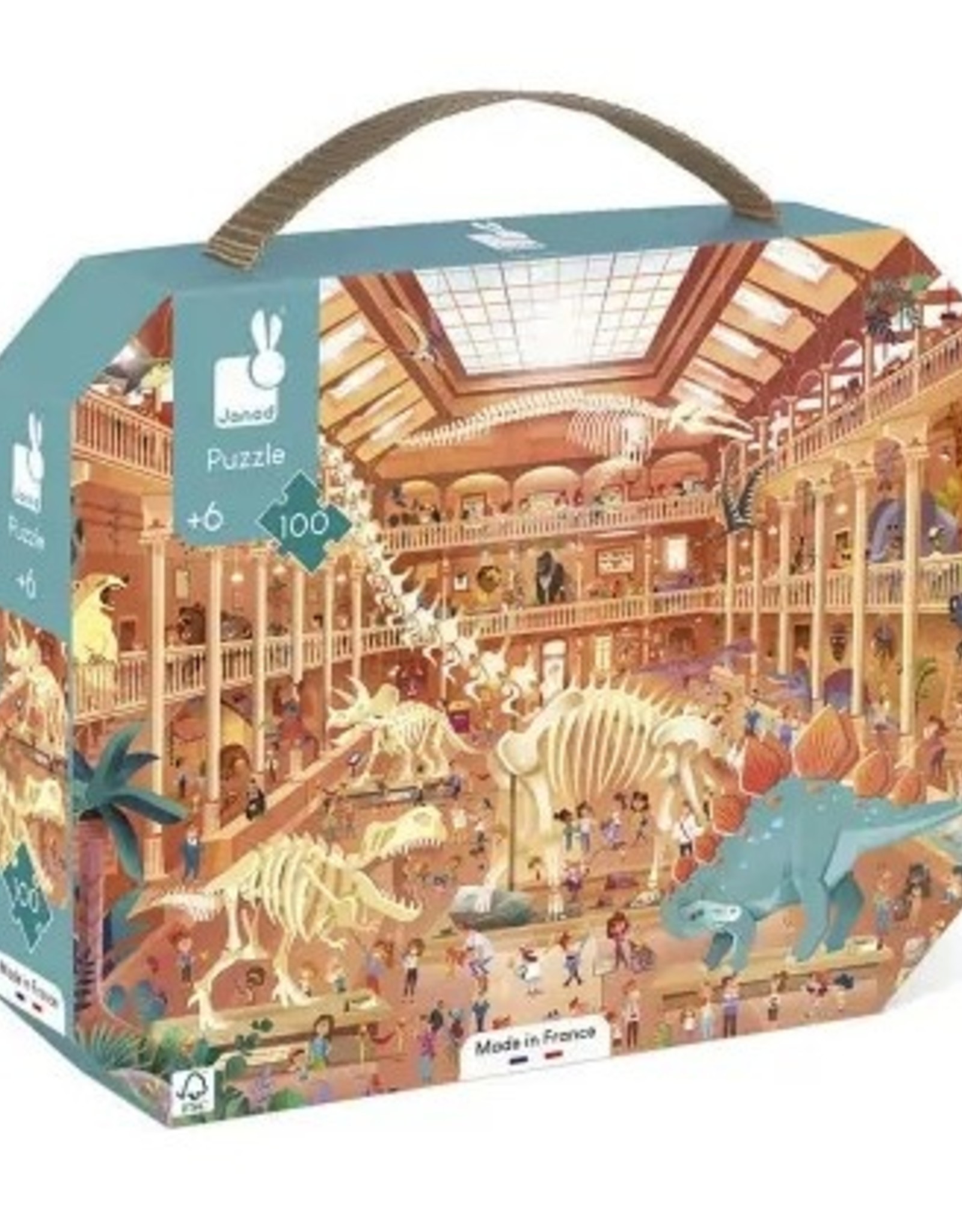 Janod 100pc Puzzle: Natural History Museum