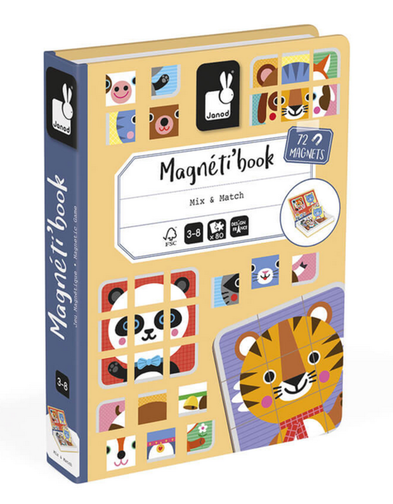 Janod Magnetibook Mix & Match