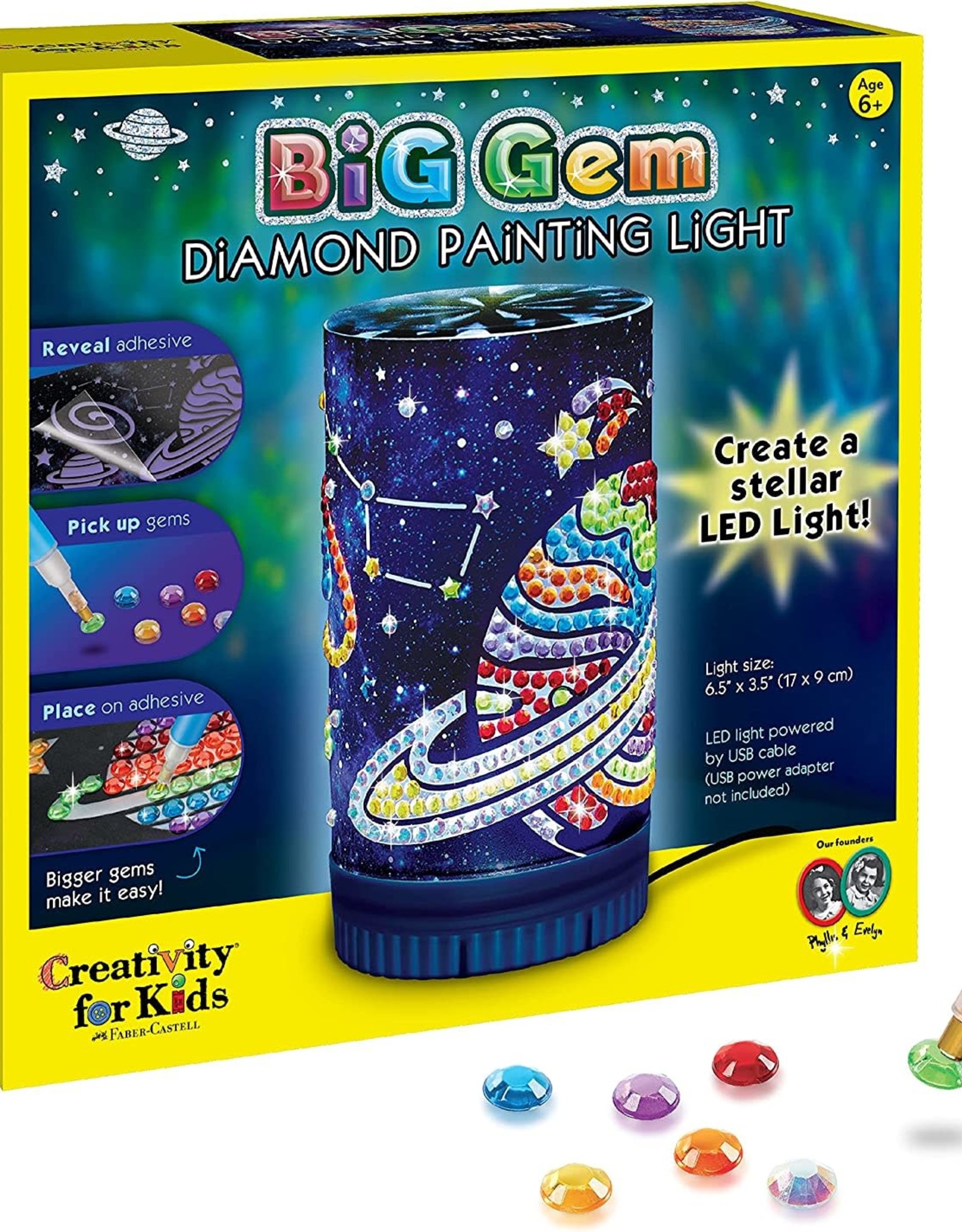 Faber-Castell Big Gem Diamond Painting Light