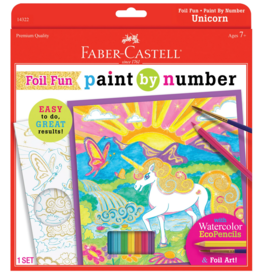 Faber-Castell Paint By Number: Unicorn Foil Fun