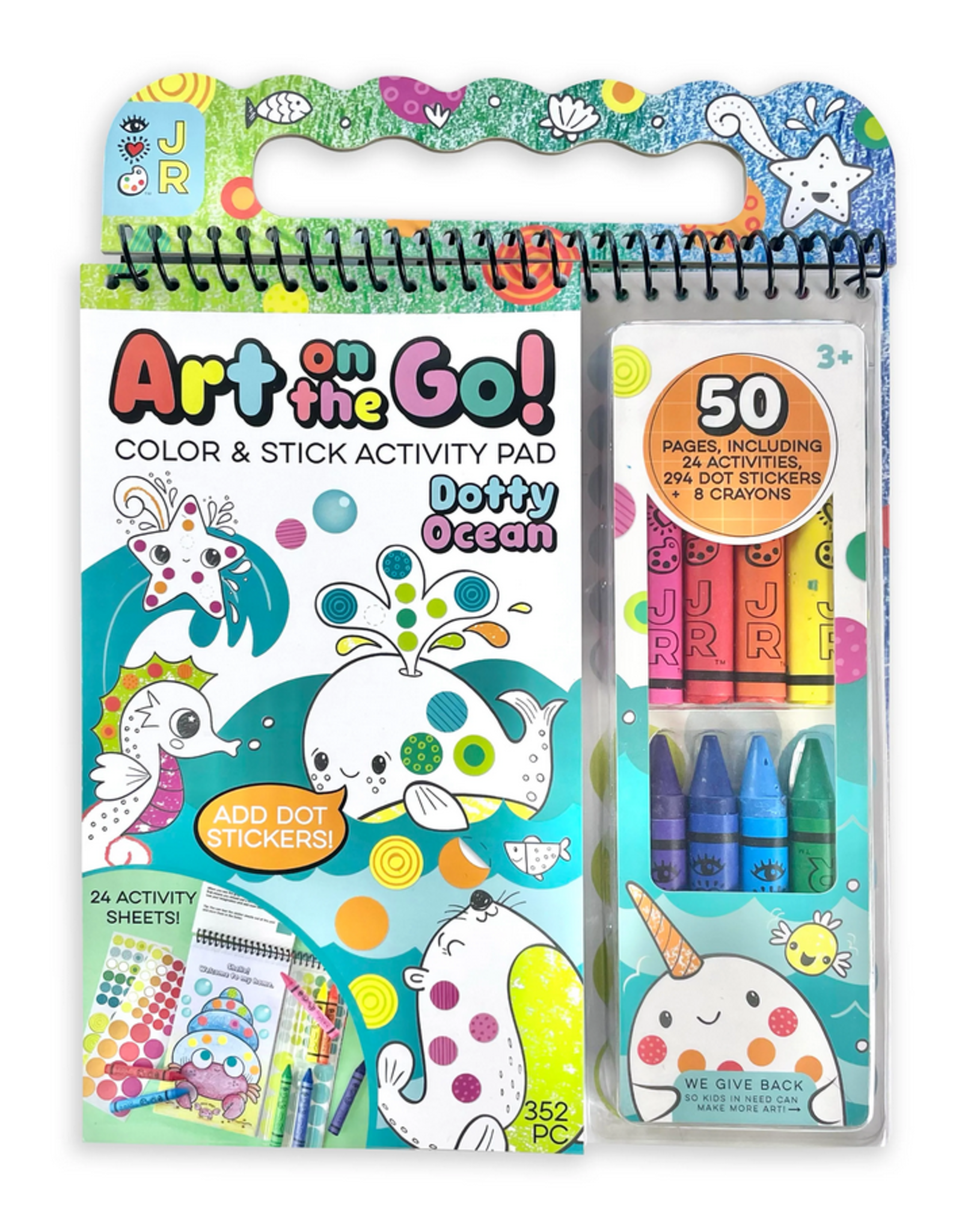 Bright Stripes Art On the Go! Going Dotty Ocean