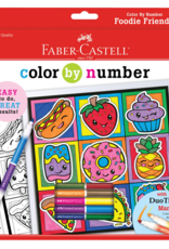 Faber-Castell Color By Number Foodie Friends