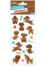 Peaceable Kingdom Scratch & Sniff Stickers: Chocolate Labs