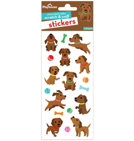 Peaceable Kingdom Scratch & Sniff Stickers: Chocolate Labs