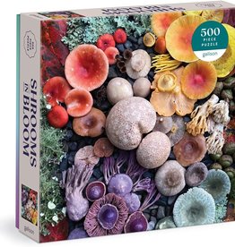 Chronicle Books 500 pc Puzzle: Shrooms in Bloom