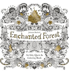 Chronicle Books Enchanted Forest Coloring Book