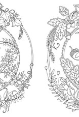 Chronicle Books Enchanted Forest Coloring Book