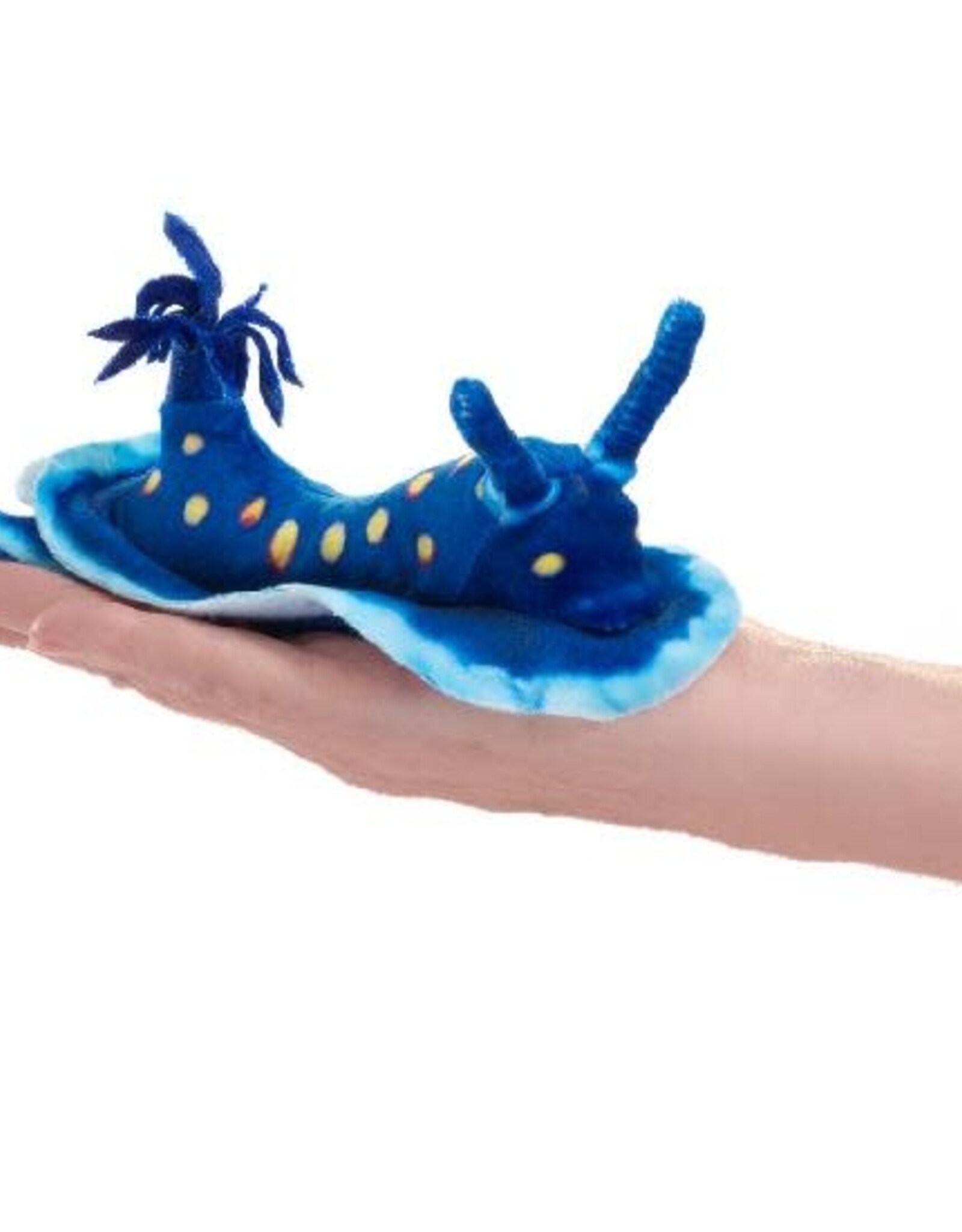 Folkmanis Finger Puppet: Blue Nudibranch