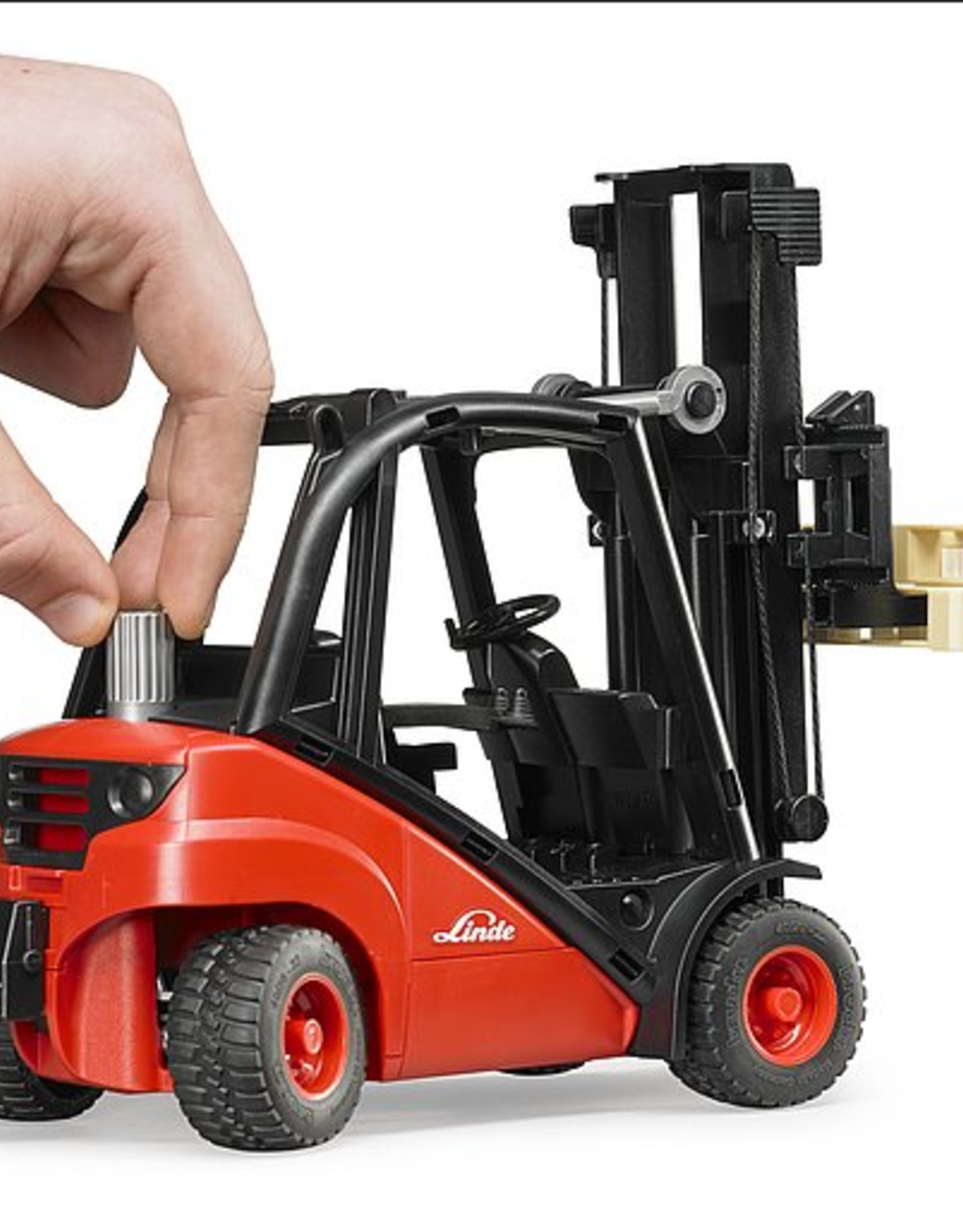 Bruder Linde H30D Fork Lift with Pallet