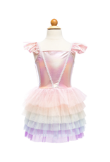 Creative Education Rainbow Ruffle Tutu Dress, Pink/Multi, Size 5-6