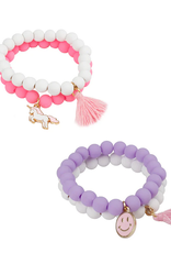 Creative Education Pretty Pastel Soft Touch Bracelet 2pc
