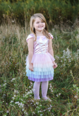 Creative Education Rainbow Ruffle Tutu Dress, Pink/Multi, Size 5-6