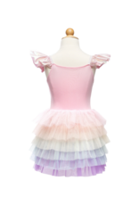 Creative Education Rainbow Ruffle Tutu Dress, Pink/Multi, Size 5-6