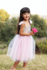 Creative Education Sequins Princess Dress, Silver, size 3-4