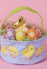 RockFlowerPaper Baby Chicks Canvas Easter Basket