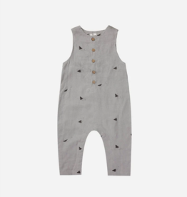 Rylee+Cru 12-18mo: Button Jumpsuit - Paper Planes