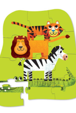 Crocodile Creek 12pc Mini Puzzle: Jungle Friends