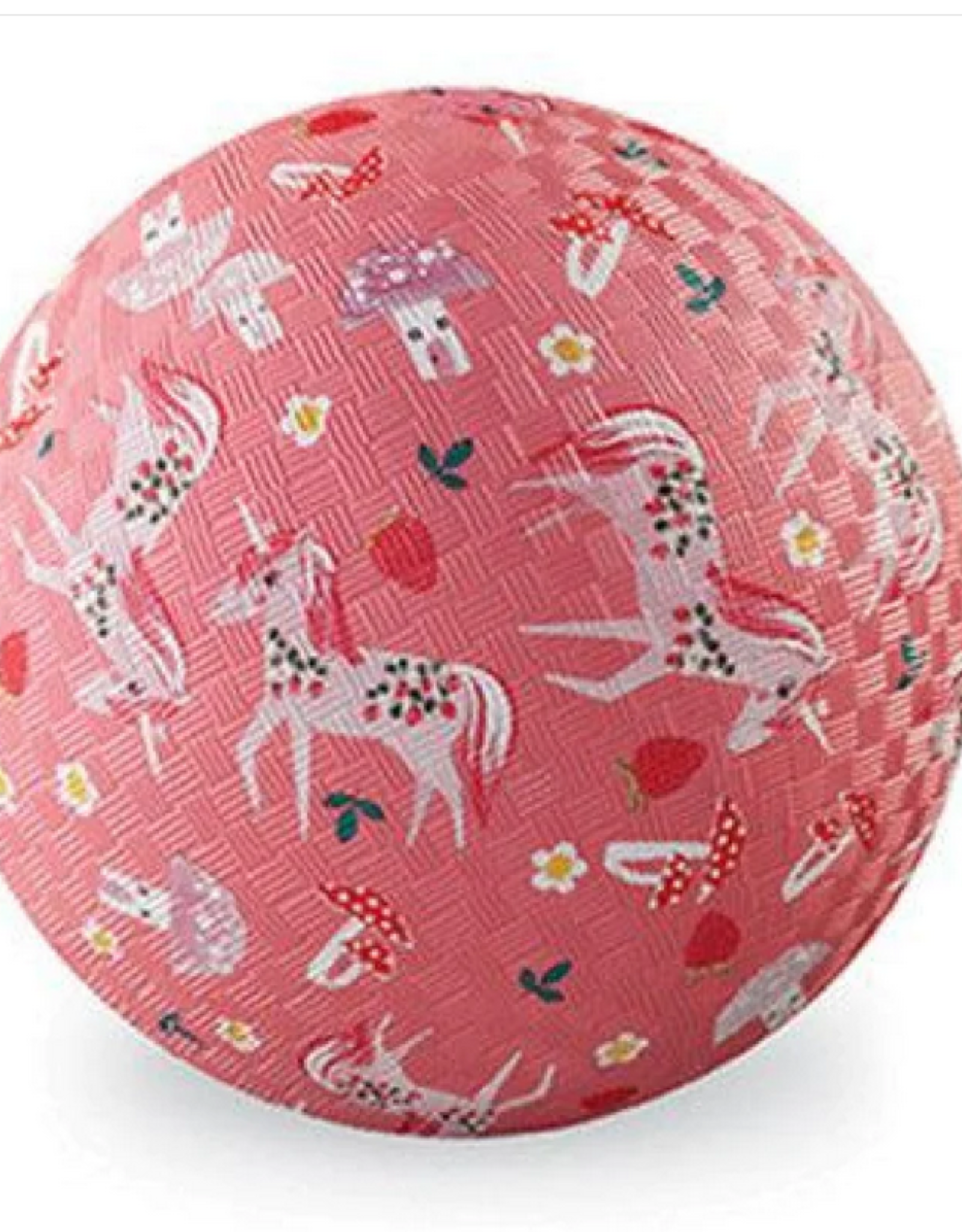 Crocodile Creek 5" Playground Ball: Unicorn Garden