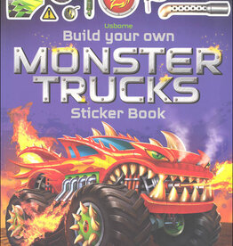 Usborne Sticker Book: Build Your Own Monster Trucks