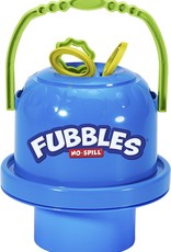 Little Kids Fubbles No-Spill Big Bubble Bucket with Bubble Sol