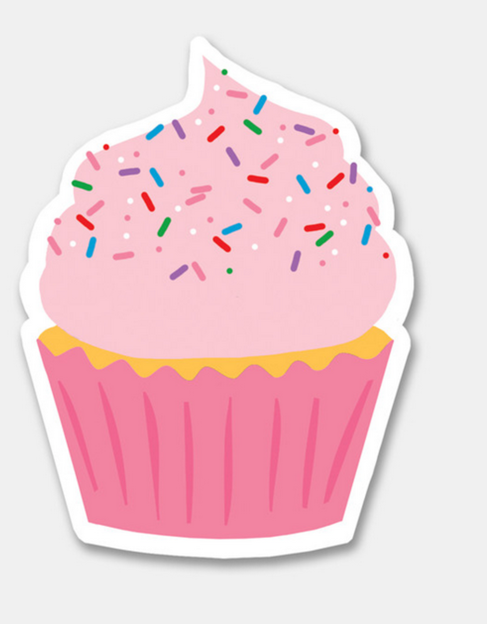 Rock Paper Scissors Sticker: Cupcake
