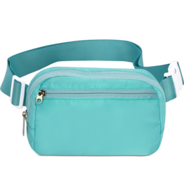 iScream TURQUOISE NYLON BELT BAG