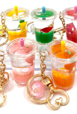 bcmini Key Charm: Icy Fruit Boba Tea